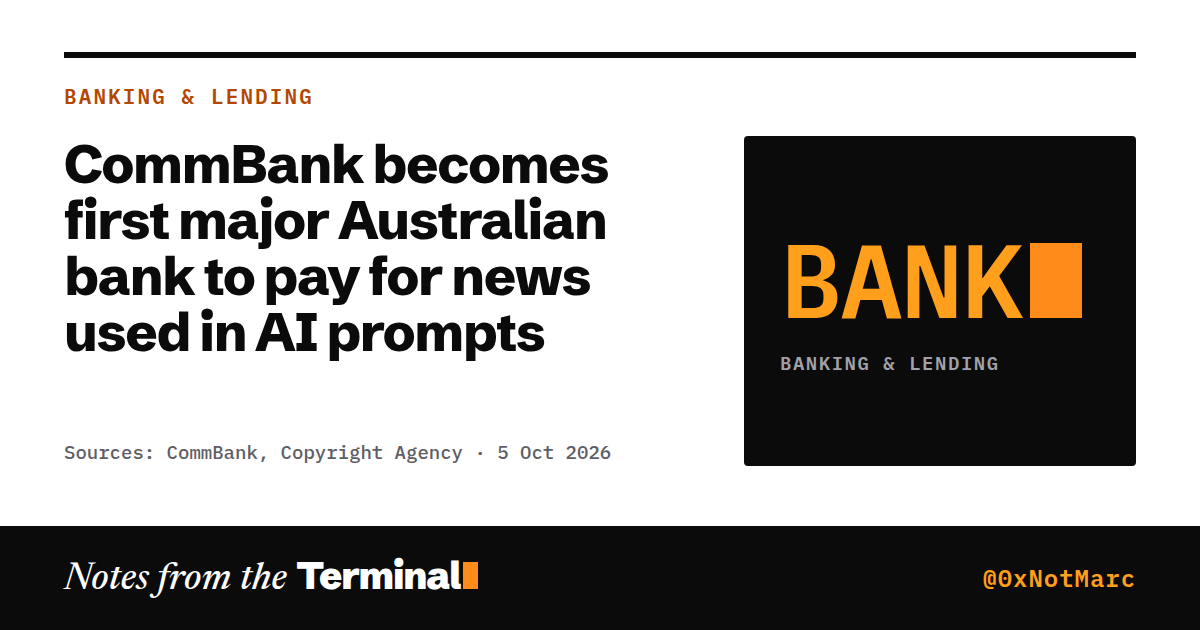 CommBank becomes first major Australian bank to pay for news used in AI prompts