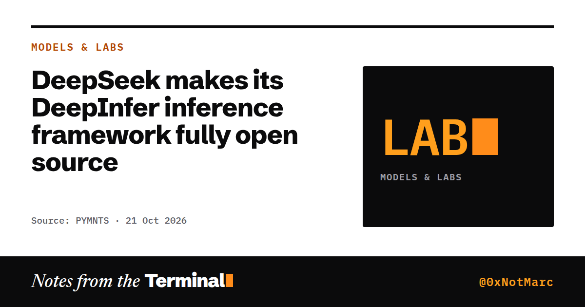 DeepSeek makes its DeepInfer inference framework fully open source